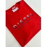 Camiseta Cotton Egípcio DSL Estampada - Vermelho