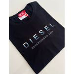 Camiseta Cotton Egípcio DSL Estampada - Preto