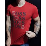 Camiseta Importada HB Estampada - Vermelho