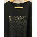 Camiseta Luxo HB Estampada - Preto