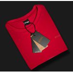 Camiseta SEDA PIMA HB Básica - Vermelho