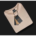Camiseta SEDA PIMA HB Básica - Bege