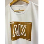 Camiseta Luxo Arm Estampada - Branco