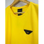 Camiseta Luxo Arm Basica - Amarelo
