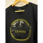 Camiseta Luxo Arm Estampada - Preto 