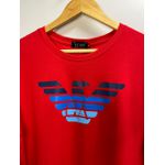 Camiseta Luxo Arm Estampada - Vermelho 