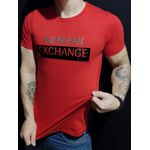 Camiseta Importada Arm Estampada - Vermelho