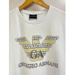 Camiseta Luxo Arm Estampada - Branco