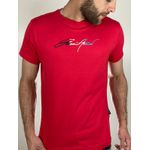 Camiseta Algodão Egípcio ARM Básica - Vermelho