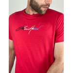 Camiseta Algodão Egípcio ARM Básica - Vermelho