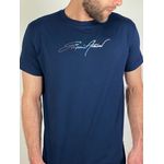 Camiseta Algodão Egípcio ARM Básica - Azul Marinho