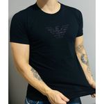 Camiseta Importada Arm Estampada - Preto