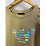 Camiseta Cotton Egípcio Arm Estampada - Bege