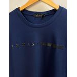 Camiseta Luxo Arm Estampada - Azul Marinho