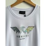 Camiseta Cotton Egípcio Arm Básica - Branco 