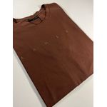 Camiseta Luxo Arm Estampada - Marrom