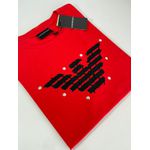 Camiseta Cotton Egípcio Arm Básica - Vermelho