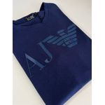 Camiseta Luxo Arm Estampada - Azul Marinho