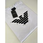 Camiseta Cotton Egípcio Arm Básica - Branco