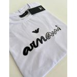 Camiseta Cotton Egípcio Arm Básica - Branco