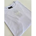 Camiseta Cotton Egípcio Arm Básica - Branco