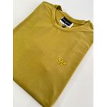 Camiseta Cotton Egípcio Arm Básica - amarelo queimado