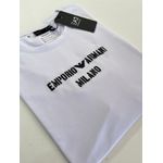 Camiseta Cotton Egípcio Arm Básica - Branco