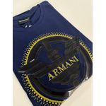 Camiseta Luxo Arm Estampada - Azul Marinho 