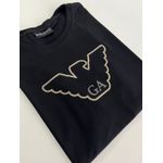 Camiseta Luxo Arm Estampada - Preto