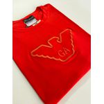 Camiseta Cotton Egípcio Arm Básica - Vermelho