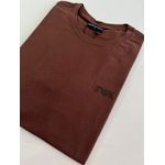 Camiseta Luxo Arm Estampada - Marrom
