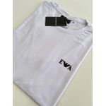 Camiseta Cotton Egípcio Arm Básica - Branco