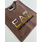 Camiseta Cotton Egípcio Arm Básica - Marrom
