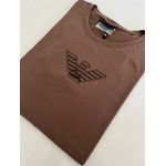 Camiseta Cotton Egípcio Arm Básica - Marrom