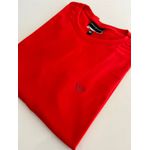 Camiseta Cotton Egípcio Arm Básica - Vermelho