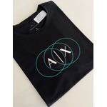 Camiseta Cotton Egípcio Arm Básica - Preto