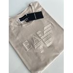 Camiseta Cotton Egípcio Arm Básica - Bege