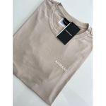Camiseta Cotton Egípcio Arm Básica - Bege