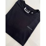 Camiseta Cotton Egípcio Arm Básica - Preto