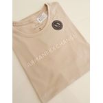 Camiseta Cotton Egípcio Arm - Bege