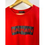 Camiseta Luxo BLM Estampada - Vermelho