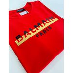 Camiseta Cotton Especial BLM Estampada - Vermelho