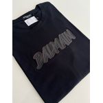 Camiseta Cotton Especial BLM Estampada - Preto