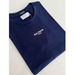 Camiseta Cotton Egípcio BLM básica- Azul marinho
