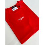 Camiseta Cotton Egípcio BLM básica- Vermelho