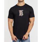 Camiseta Algodão Egípcio BRB Estampada - Preto