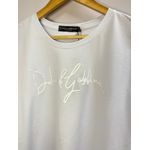 Camiseta Luxo DG Estampada - Branco
