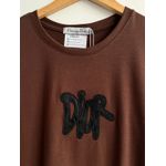 Camiseta Cotton Egípcio DR Estampada - Marrom
