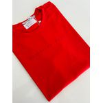 Camiseta Cotton Egípcio DR Estampada - Vermelho