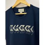 Camiseta Luxo GCC Estampada - Azul Marinho 